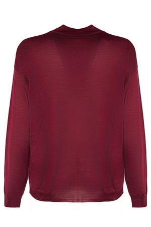 Bordeaux virgin wool cardigan MAURO GRIFONI | GV110003120156